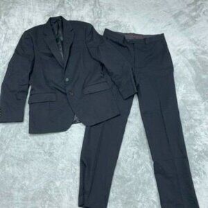 NEW Chaps Suit 38R Pants 34W X 32L Slim Fit Polyester Blend a1169